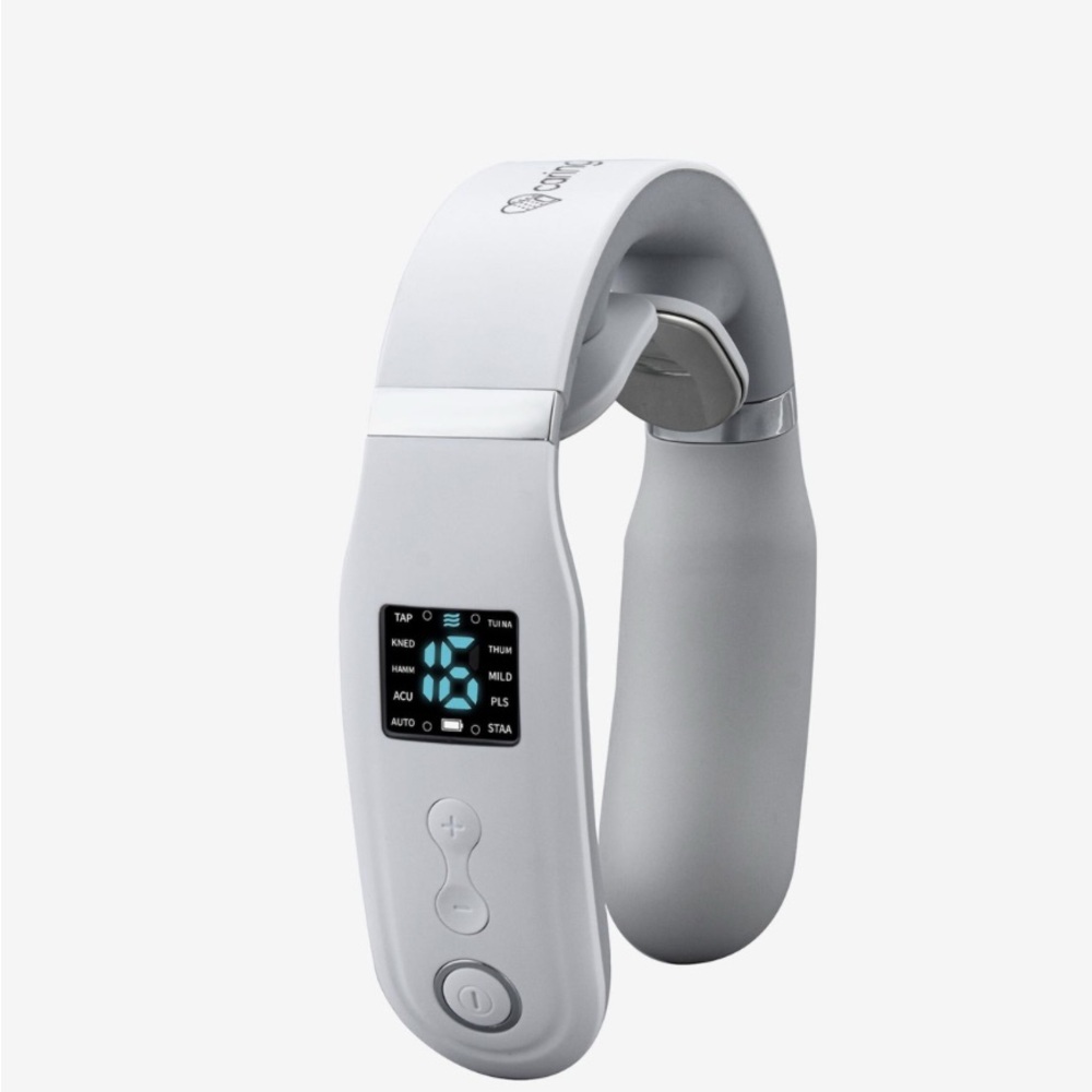 Caring Mill™ Cordless Portable Neck EMS Pain Relief with Heat Therapy Device NIB